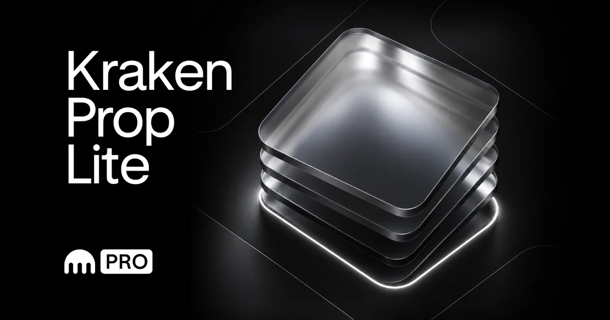 Imagem do artigo para: Kraken Prop Lite: conta de 50 000 dólares por 139 dólares, com um único limite de perdas
