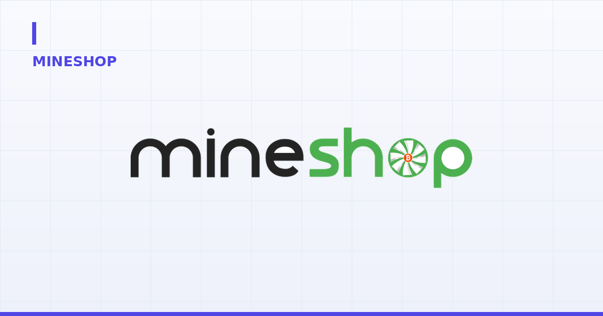 Imagem do artigo para: Comprar um ASIC na MineShop: preços e consumo